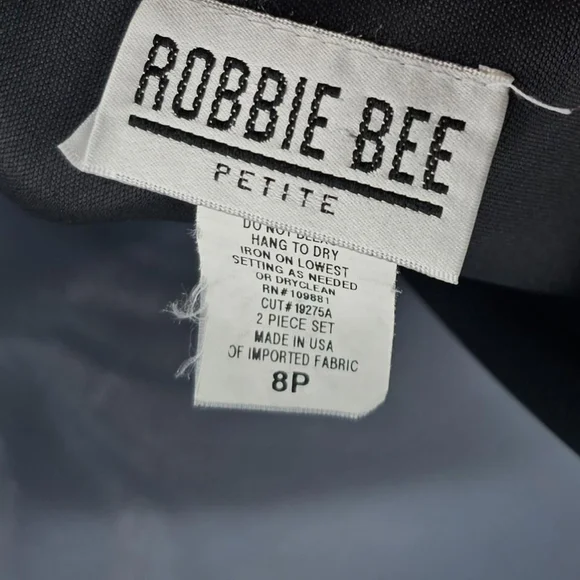 Vintage Y2K robbie bee little black dress - Picture 4 of 4